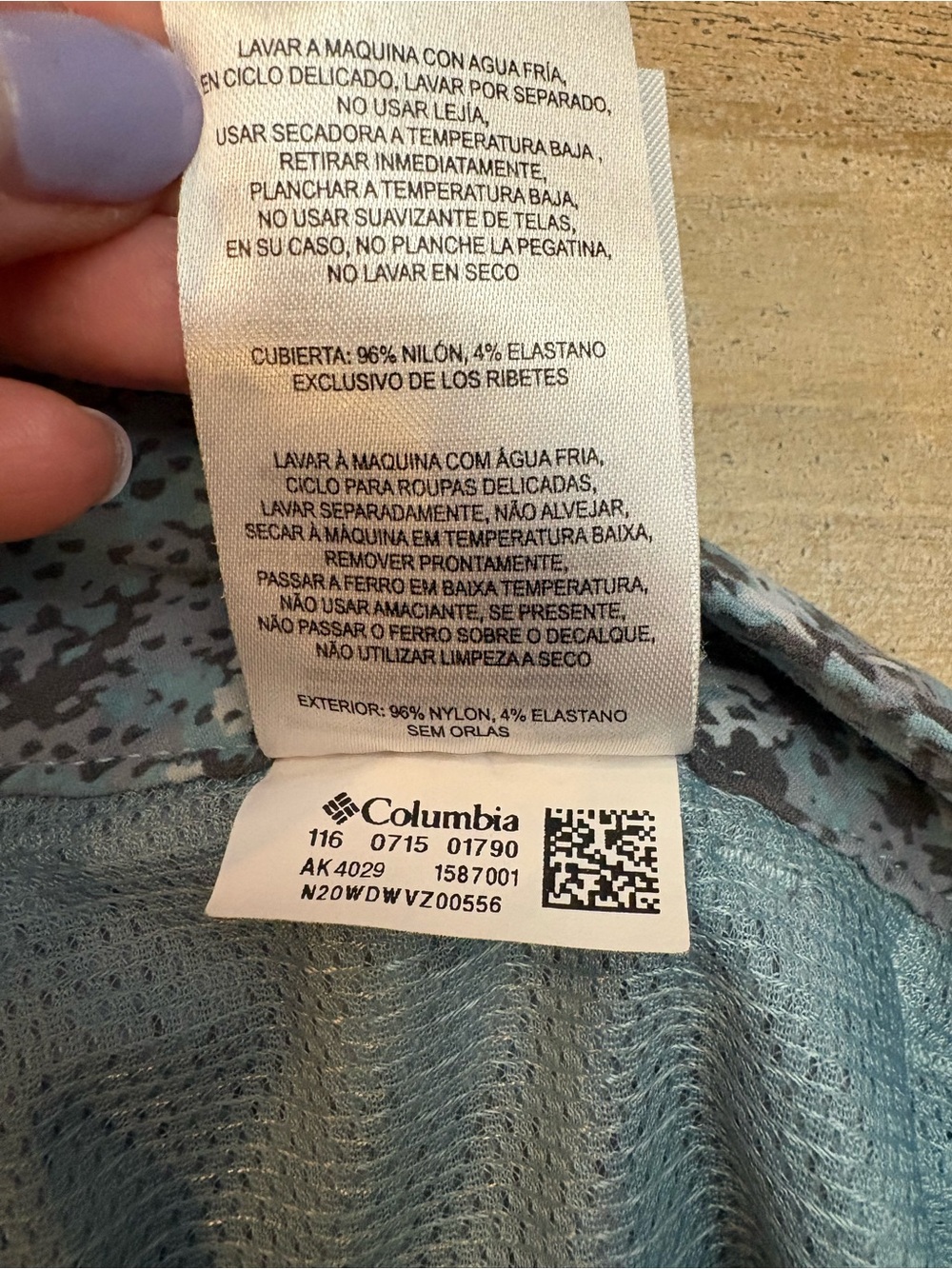 Columbia Omni-Shield Women Size 4 Camo Shorts Water-Resistant Like New - Picture 7 of 10